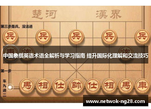 中国象棋英语术语全解析与学习指南 提升国际化理解和交流技巧